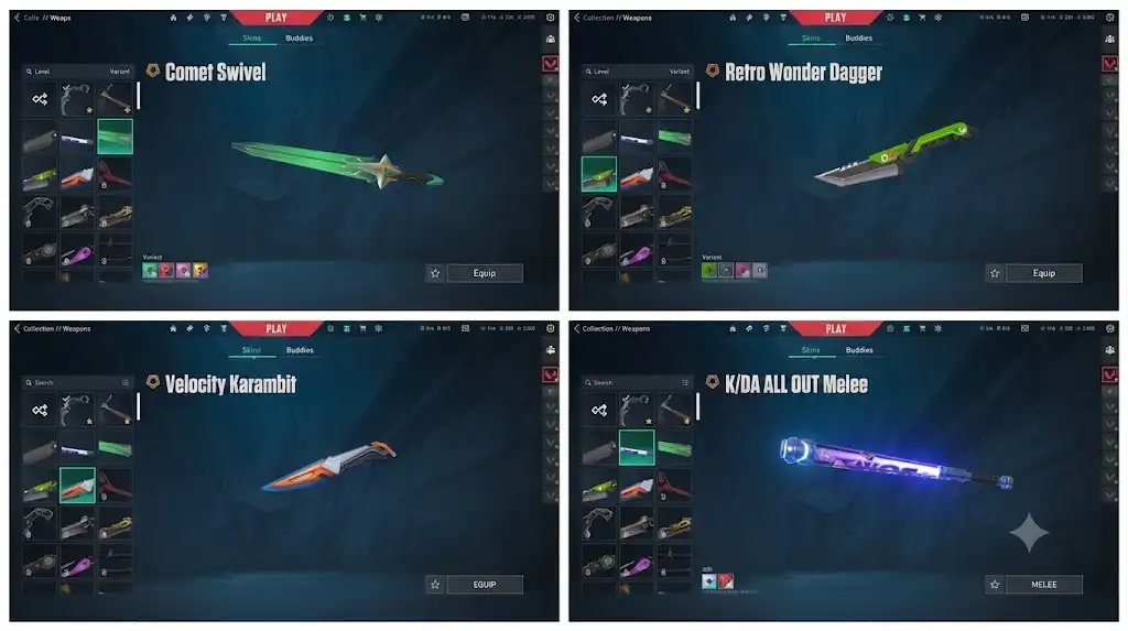 MY | Lv98 | Reaver Phantom/Op/Karambit + Neo Frontier Axe | Prelude Chaos/Ion/Xenohunter Vandal | Recon/Spline Phantom | Velocity Karambit y mejores armas cuerpo a cuerpo