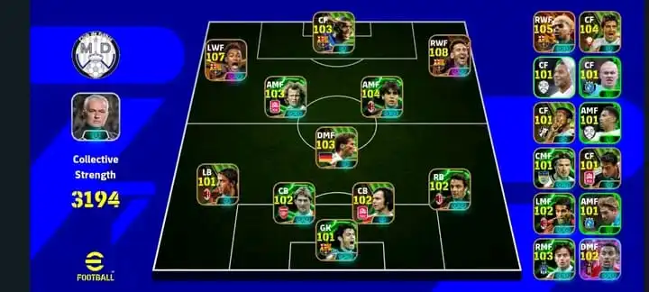efootball 3194 akaun