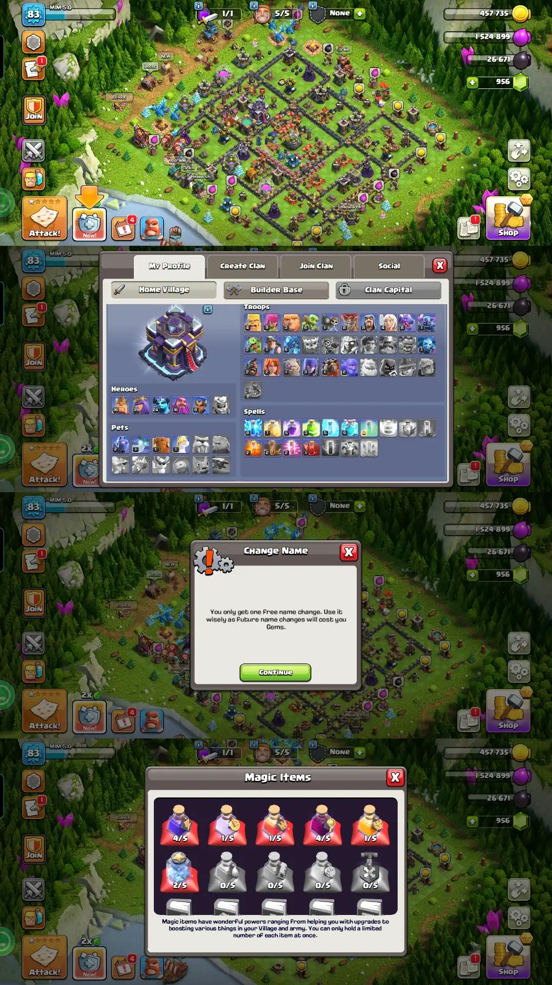 🔥 A23→[Cheap Account] TH15 ➤XP83 ➤BK36⎯AQ39⎯GW16⎯MP24⎯RC8 ➤Normal EQP ➤Magic Items ➤NC AVL ➤💎 Link to Buyer Email 📧 ➤⚡Instant Delivery