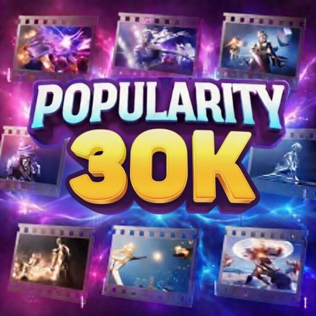 (MIX Popularidad — 30K) — Solo se necesita ID de juego