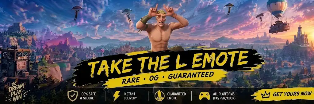 100% Account With Take The L + More Skins