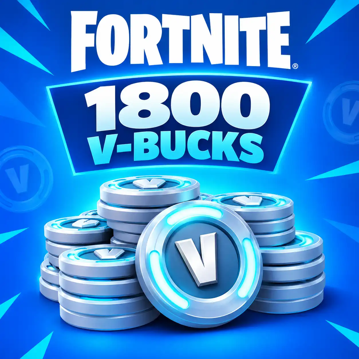 1800 V-Bucks هدية متجر العناصر - Fortnite