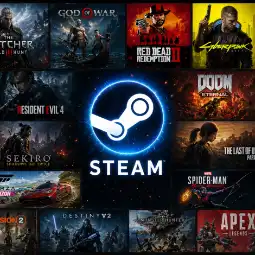 Black ops 6🔥+9999 STEAM🎮Cyberpunk 2077, Red Dead Redemption 2, Série Assassin’s Creed, God of War, COD, GTA V, Elden Ring, Hollow Knight, Spiderman
