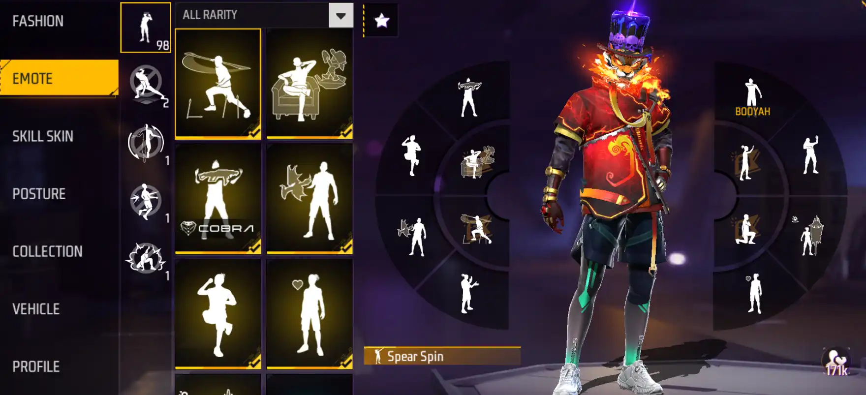 Free Fire অ্যাকাউন্ট-ME (মধ্যপ্রাচ্য)-সম্পূর্ণ অ্যাক্সেস-লেভেল 80