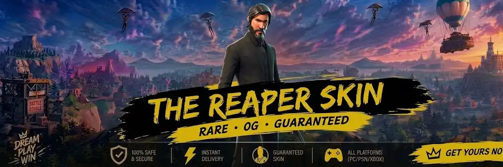 100% Konto mit The Reaper + 100 weitere Skins