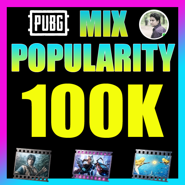 (MIX POPULARIDAD — 100K) — SOLO SE NECESITA ID DE JUEGO