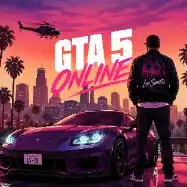 PS4 | 현금+자산 5천만 | 모드 차량 20대 | 모드 의상 4개 | 전체 접근권 | 레벨 1-15 | 남/여 캐릭터