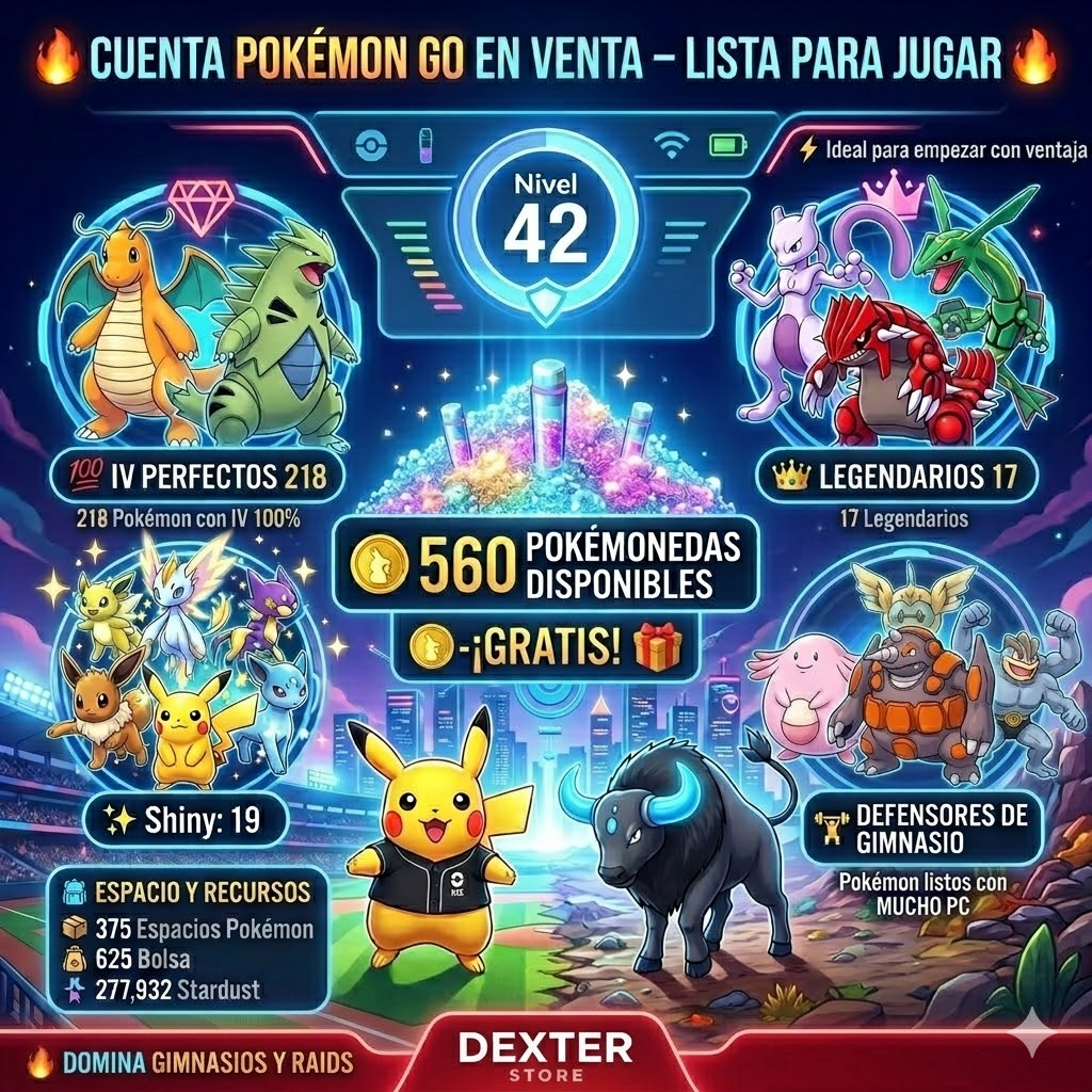 Pokemon Go-Pokemon Go账号-单账号-完全访问权限