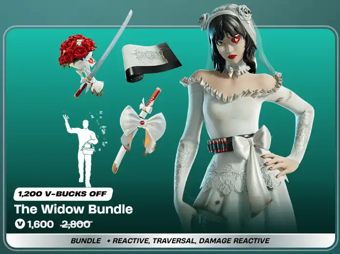 The Widow Bundle | V-Bucks: 1600