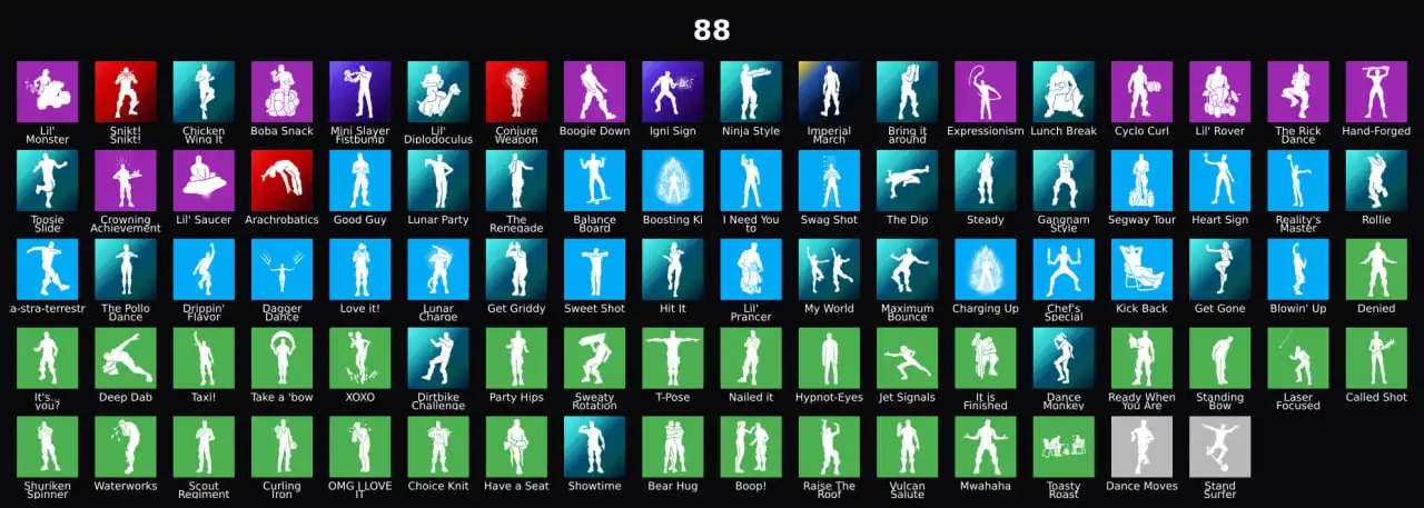 PC,PSN,XBOX 141 SKINS FA - MAJOR GLORY,BLAZE,GOKU,BACKLASH,GERALT,NARUTO,CARNAGE,SASUKE UCHICHA,CHUN-LI,DUDE,GLITCH RK2233