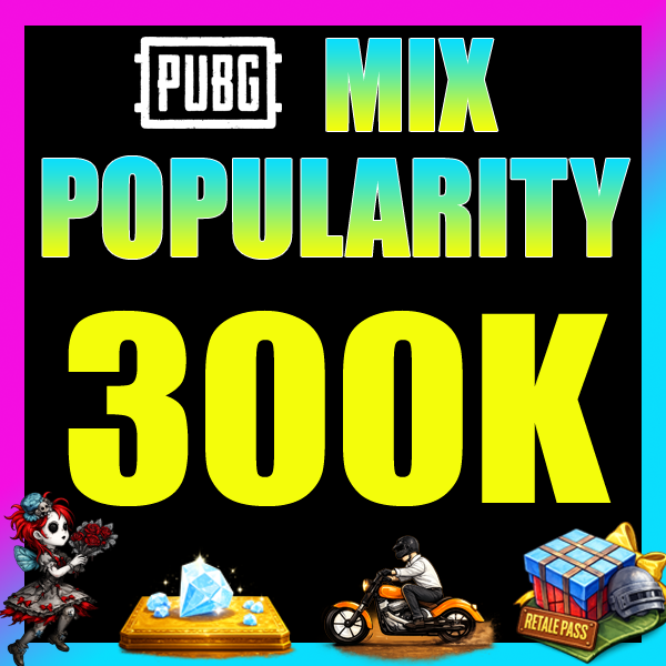 (MIX POPULARITY — 300K) — JUST IN GAME ID NEEDED