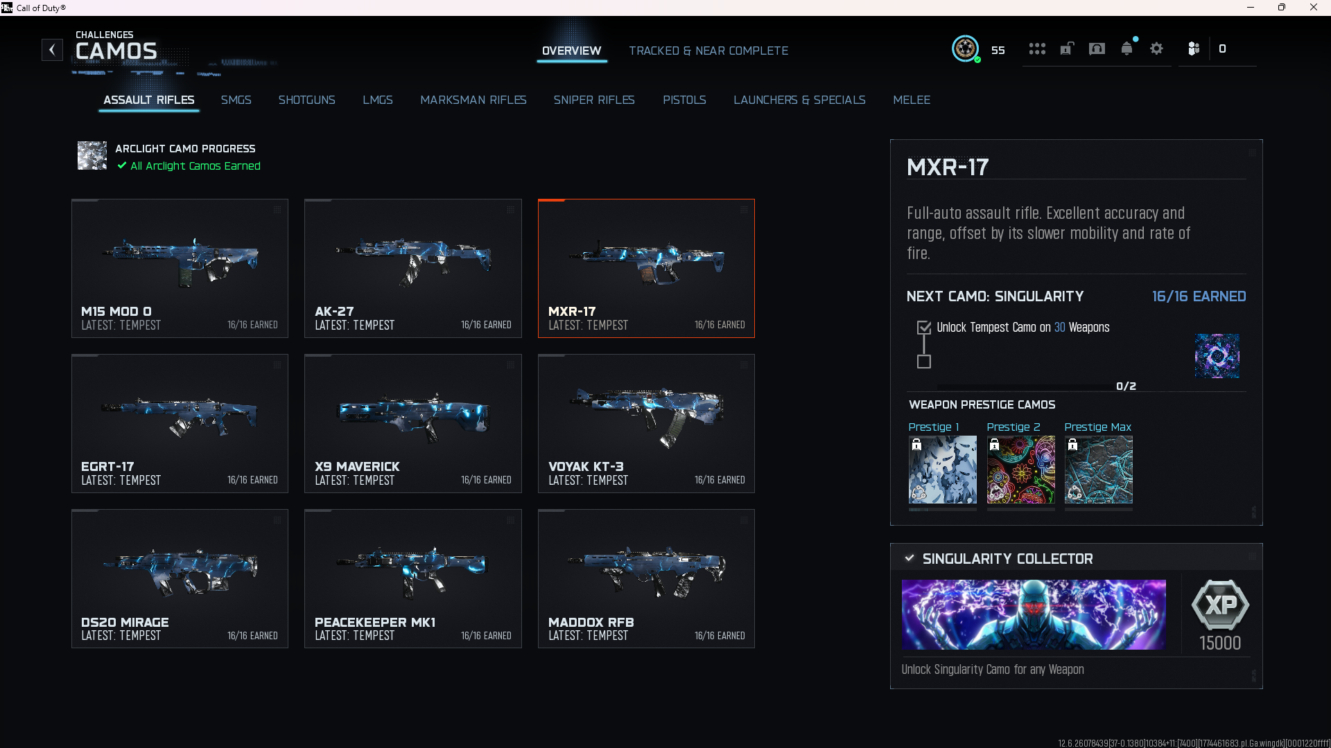 Black ops 7 /WZ5 30x Singularity Level 55 PC/Xbox/Psn linkable Instant delivery Full Access