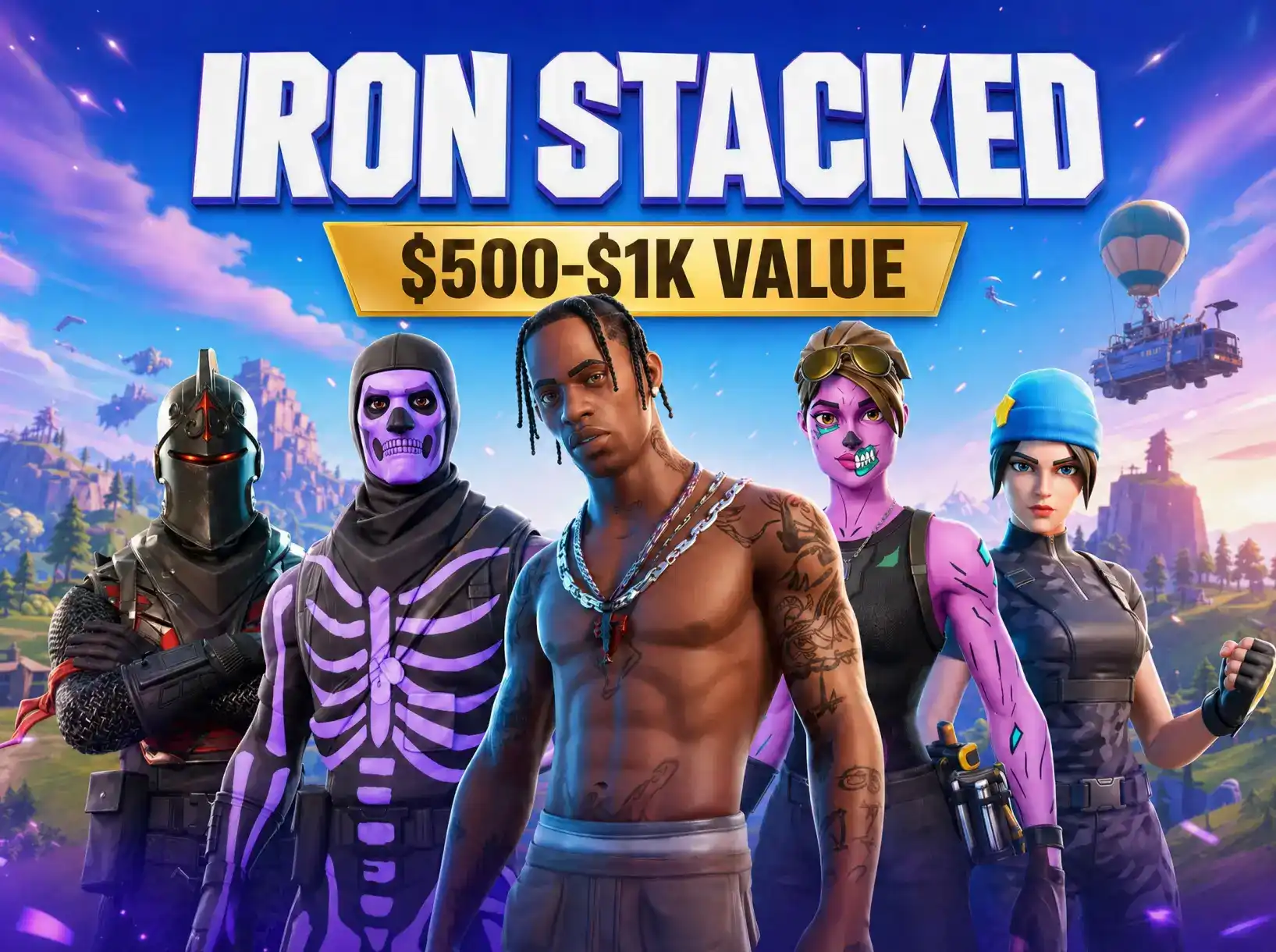 Iron Cuenta | STACKED