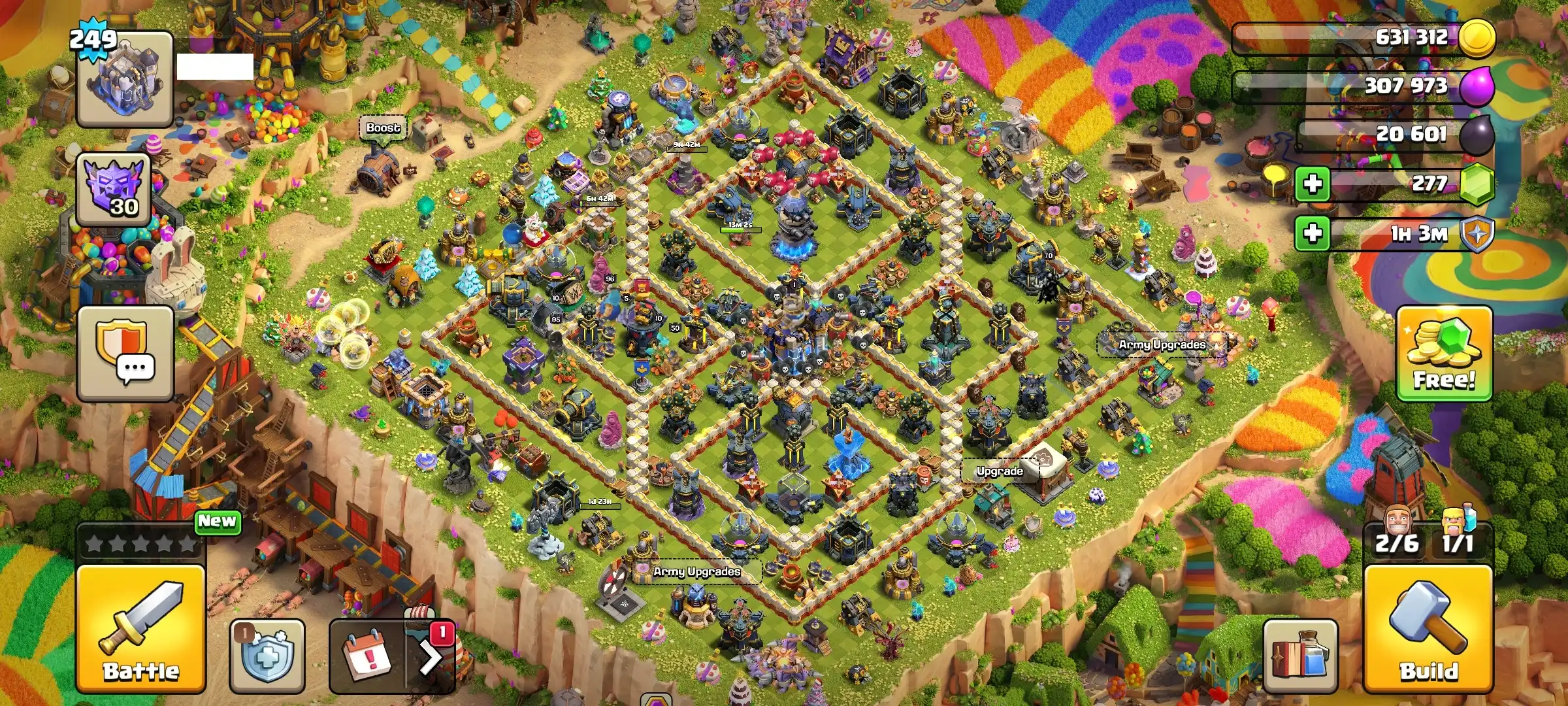 🔰Xbw25🔰TH18✦EXP 249⚔️हीरो 96•95•70•74•50•20