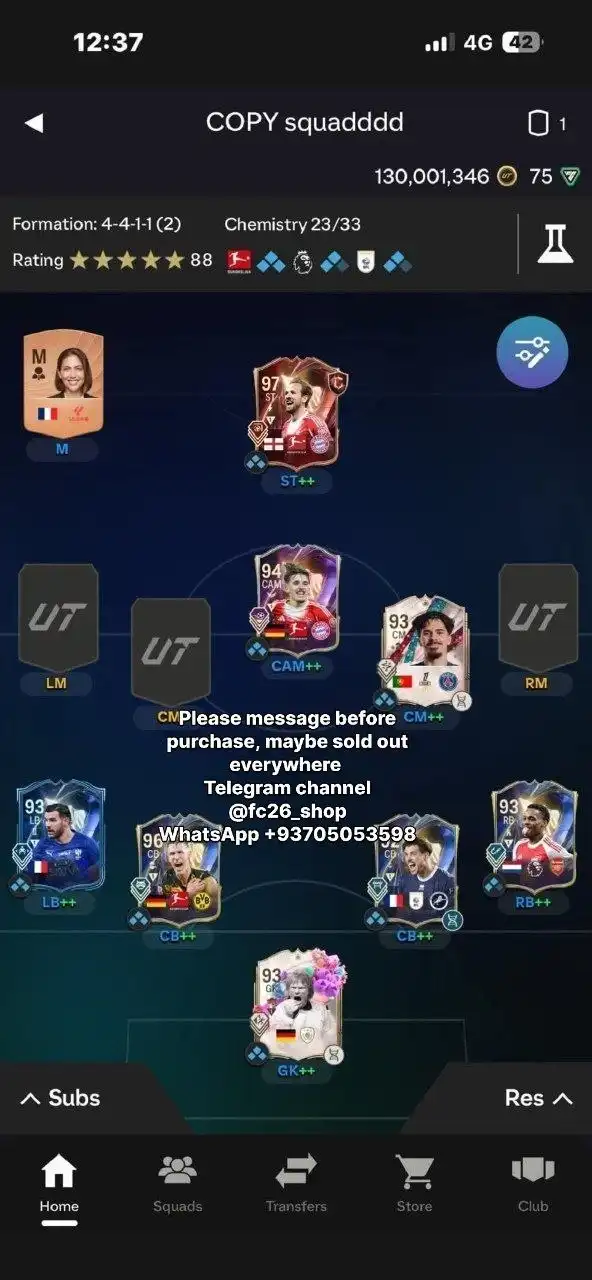 harry kane - 130 k pièces - webapp débloquée