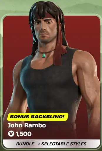 John Rambo | V-Bucks: 1500