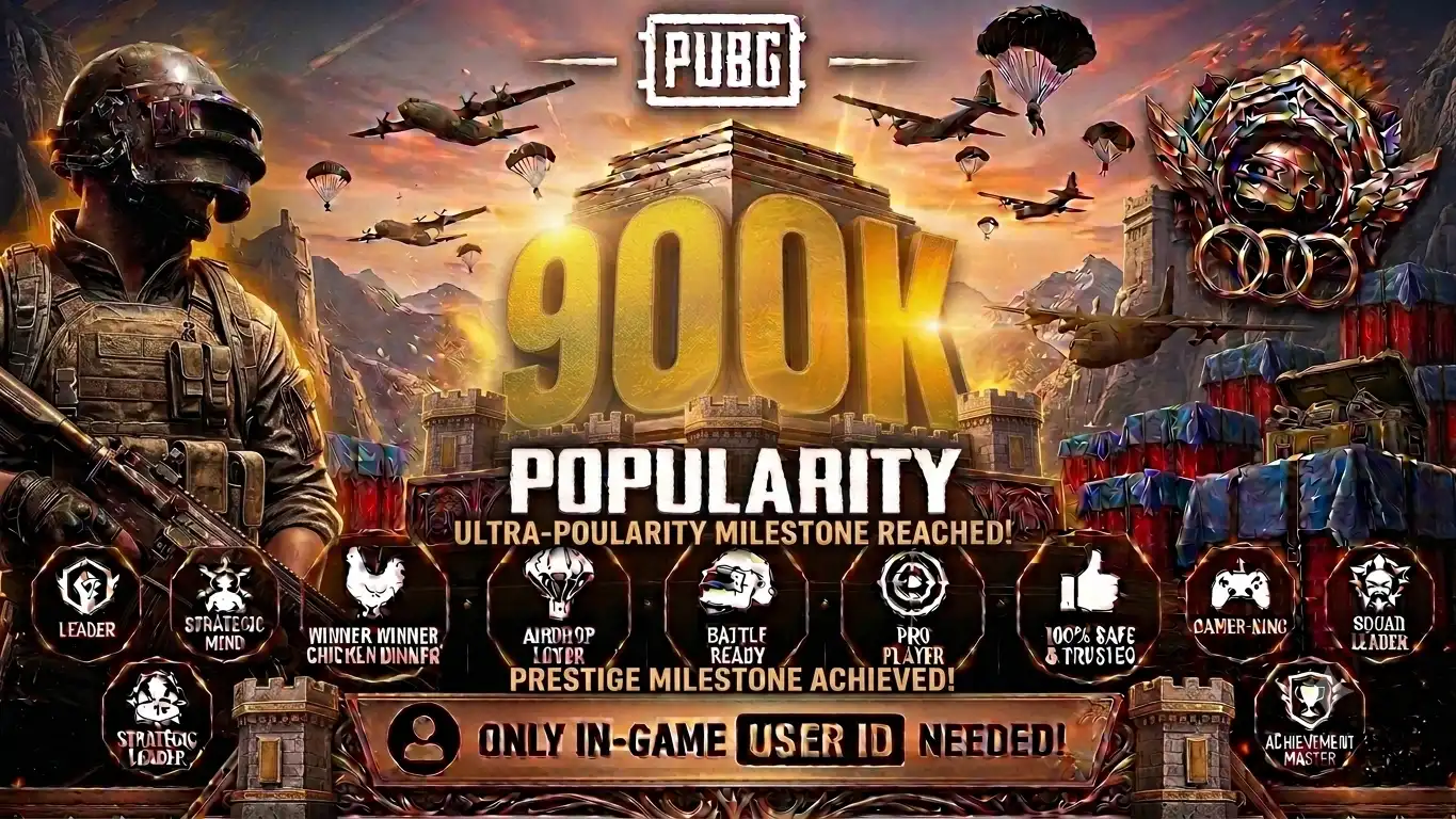 (MIX POPULARITY — 900K) — JUST IN GAME ID NEEDED