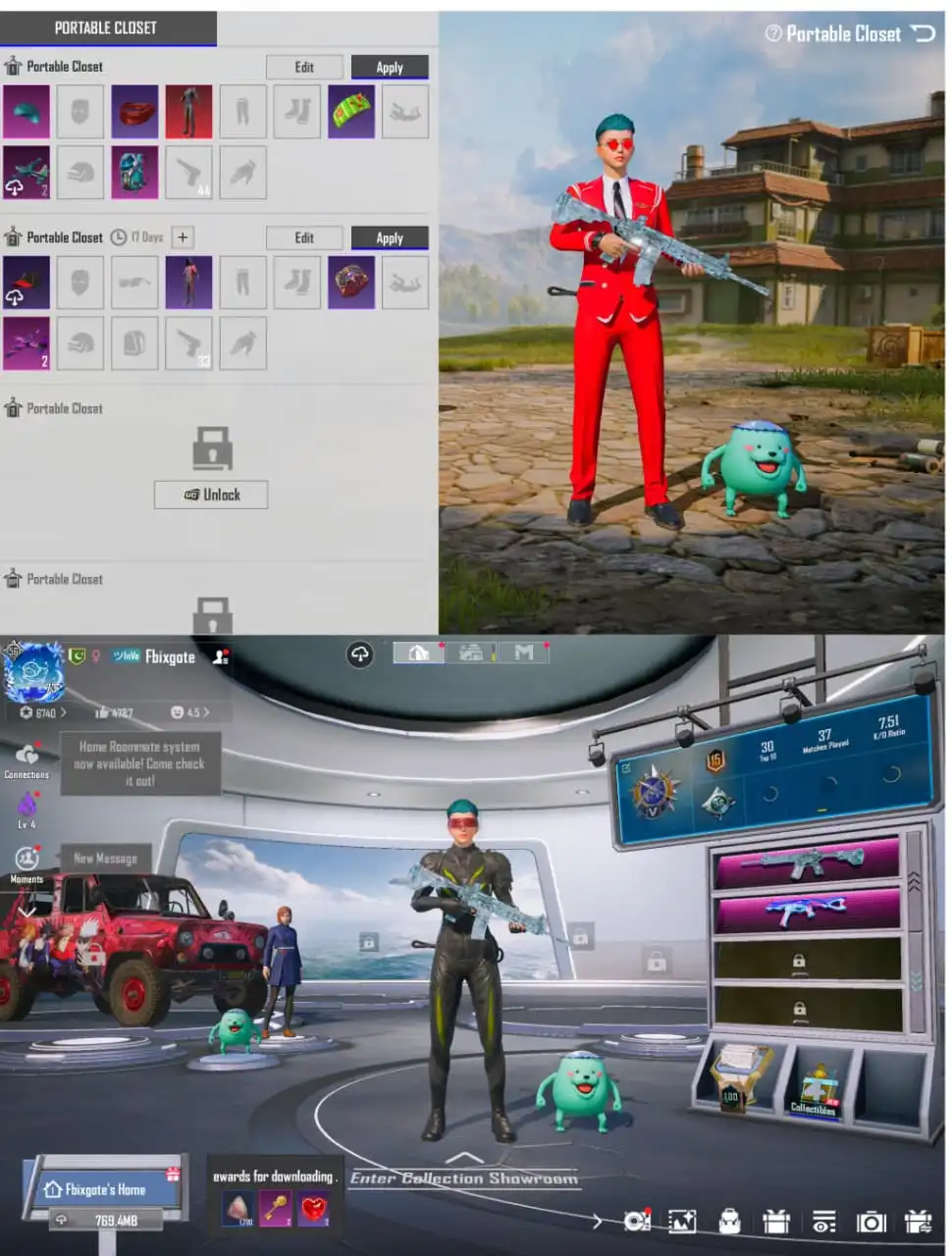🔥 M4 GLACIER LVL 6 | 👽 INVADER SET | 💎 70 MYTHICS | 🆔 ACC LVL 73 | ✨ COLL. LVL 56 | 🏛️ 1× MYTHIC LOBBY | 🔫 15× DEMANDING LAB | 🎒 FULL LOADED IN