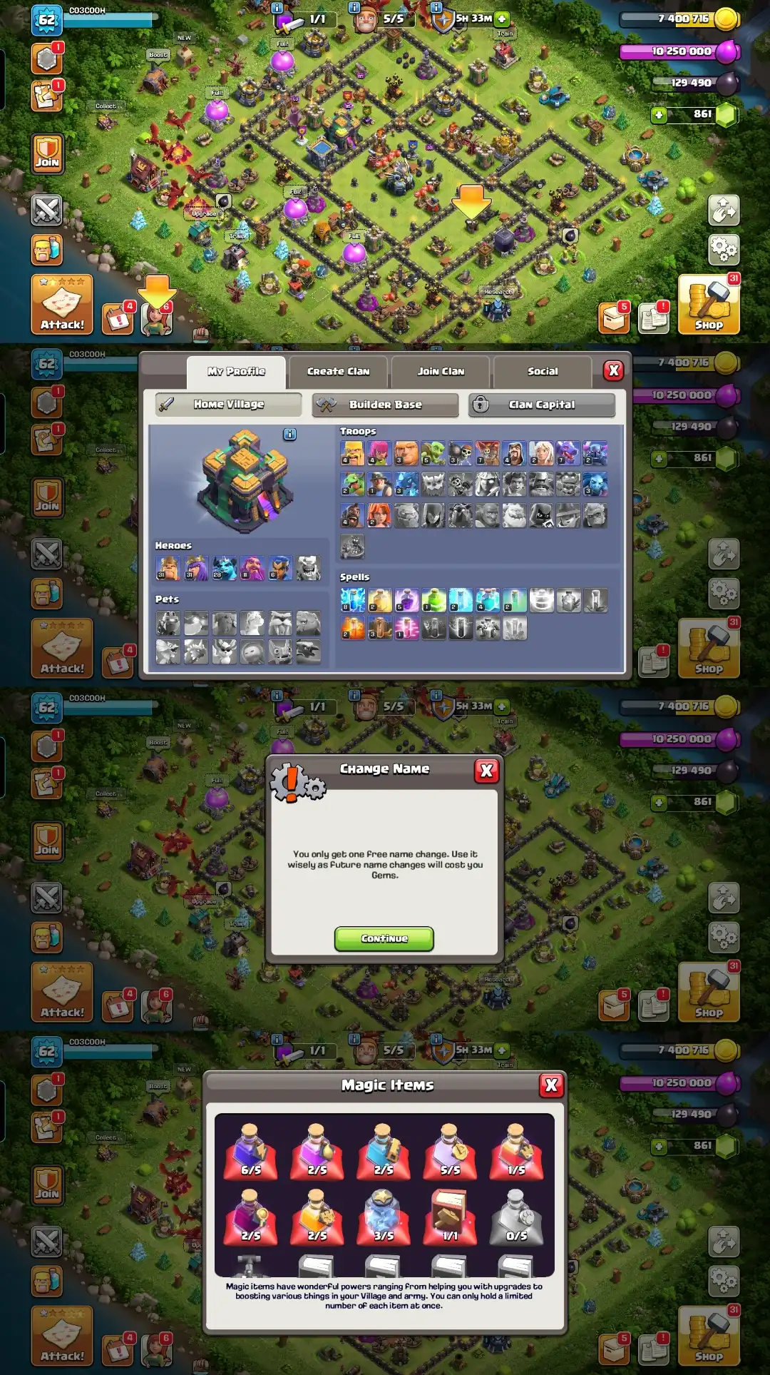 🔥 A26→[Cheapest ACC] TH14 ➤XP62 ➤BK31⎯AQ31⎯GW11⎯MP28⎯RC6 ➤Normal EQP ➤Magic Items ➤NC AVL ➤💎 Link to Buyer Email 📧 ➤⚡Instant Delivery