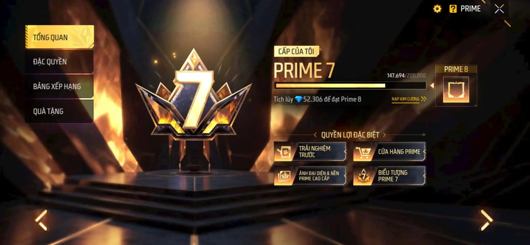 Vente Compte Cổ LV 74 Free Fire Spécial Femme, 4 Armes 7, Beaucoup d’Objets, Beaucoup d’Armes
