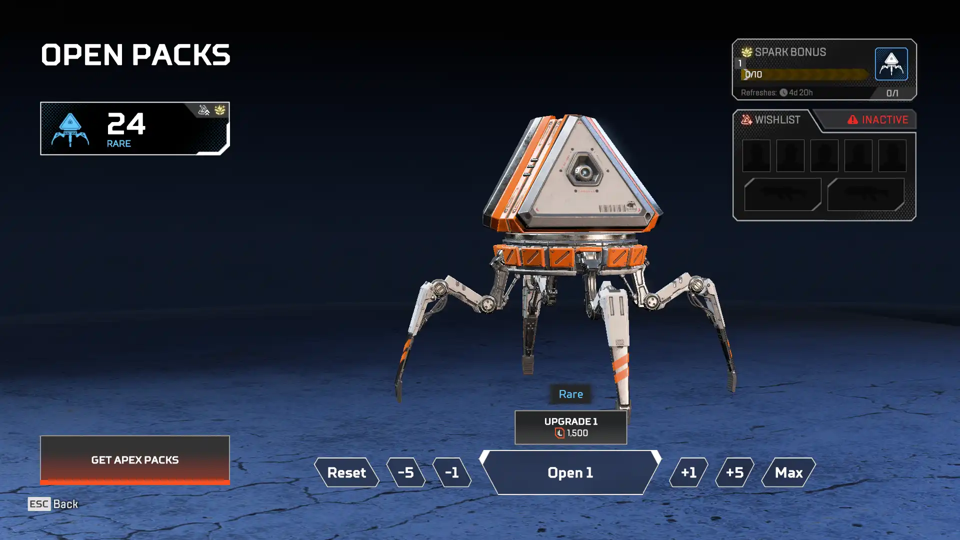 EA + STEAM APEX LEGEND Prêt pour le rang Niveau 20 24 packs non ouverts (chance d'éclats) Accès complet Livraison instantanée