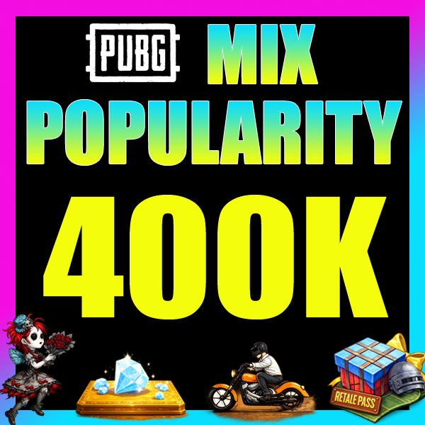 (MIX POPULARITY — 400K) — JUST IN GAME ID NEEDED