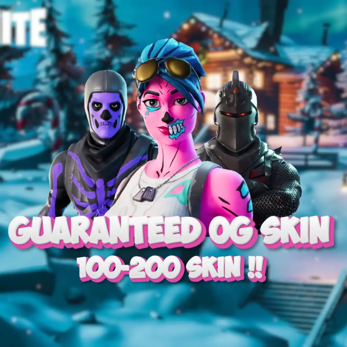 100% ONE OF THESE | Travis Scott | OG STW | IKONIK | Wildcat | Galaxy | OG Skull Trooper | Black Knight | The Reaper | Take The L | Merry Mint Axe