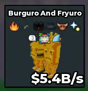 Gold Burguro és Fryuro 5.4B/s