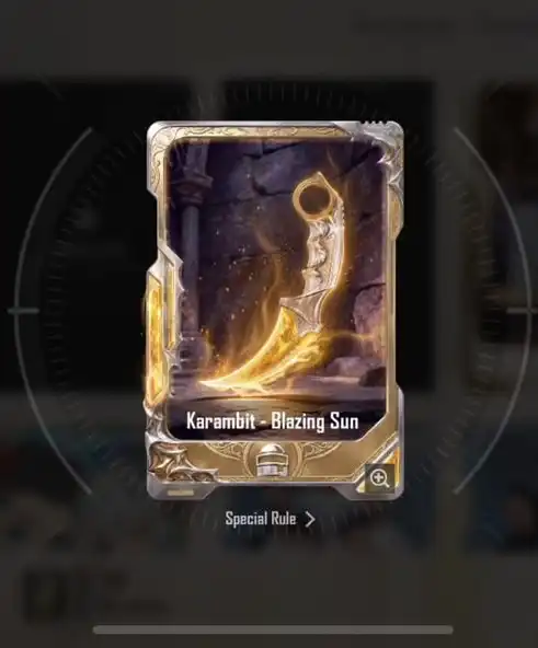 Karambit Blazing Sun 🔥 Agarang Paghahatid