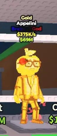 GOLD Appeleni | Brainrot God | Steal a Brainrot Roblox | Consegna veloce