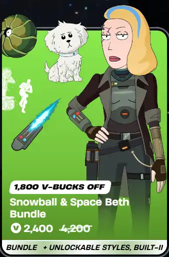 Snowball y Space Beth Lote | V-Bucks: 2400