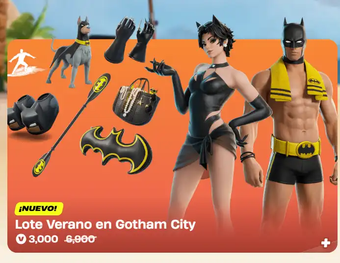 Pacchetto Estate a Gotham City | 3.000 V-Bucks