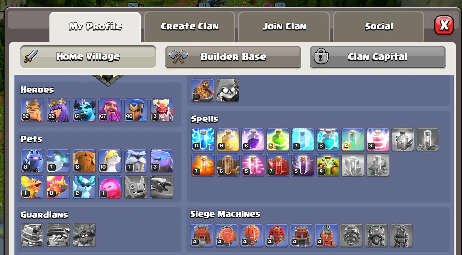 🔰MST09🔰TH17✦EXP 230⚔️HERO 92•92•61•67•40•3=Change Name Ready