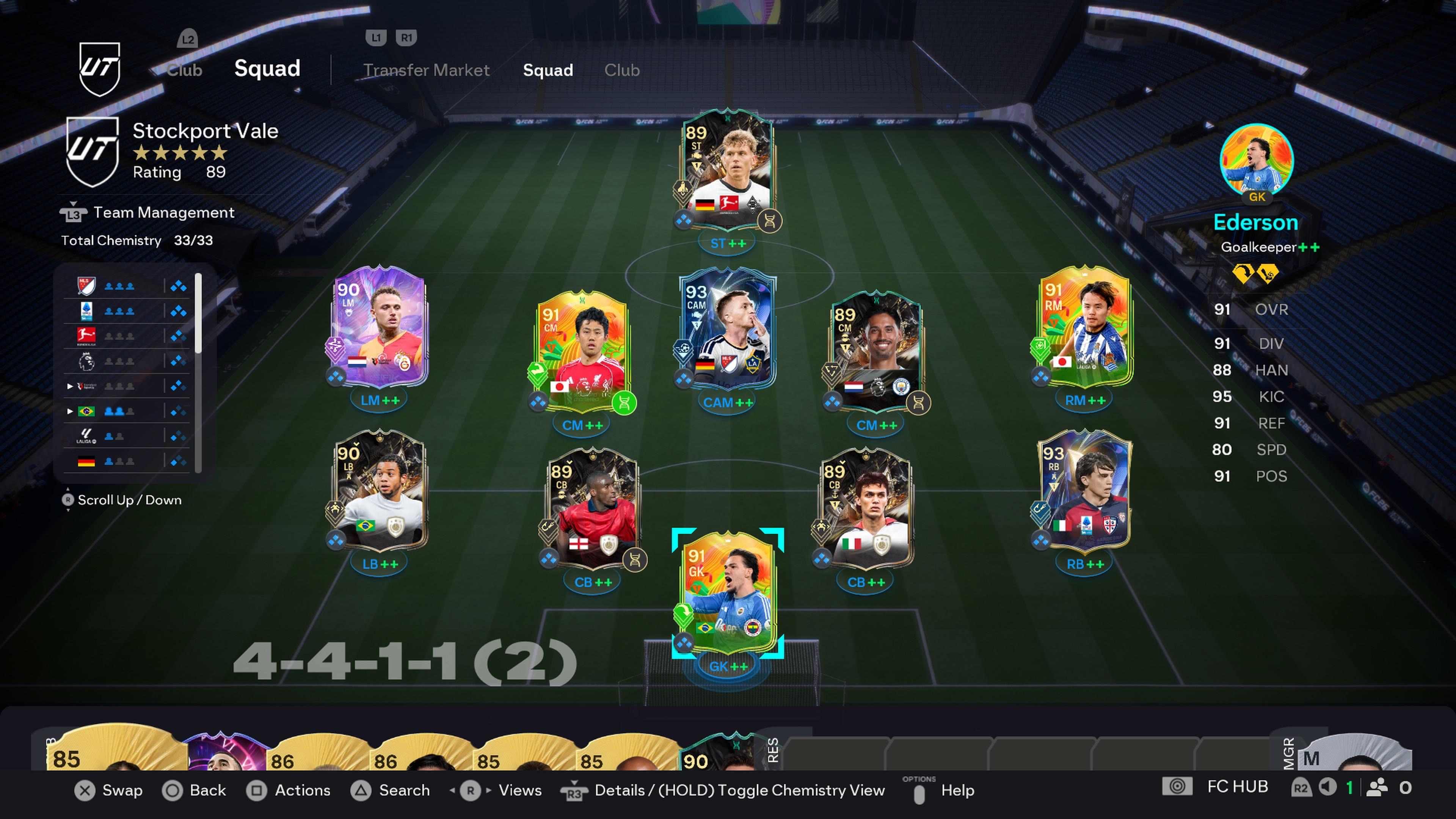 METAAAAA 93 REUS球隊 //DIV 4// 可直接參加FUT冠軍賽 //PS// 完全存取 & 保證