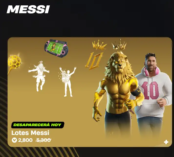 Lote Messi | 2.800 V-Bucks