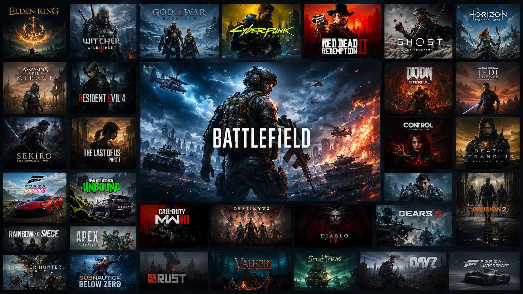Battlefield V Steam Bundle | 7899+ Games Included