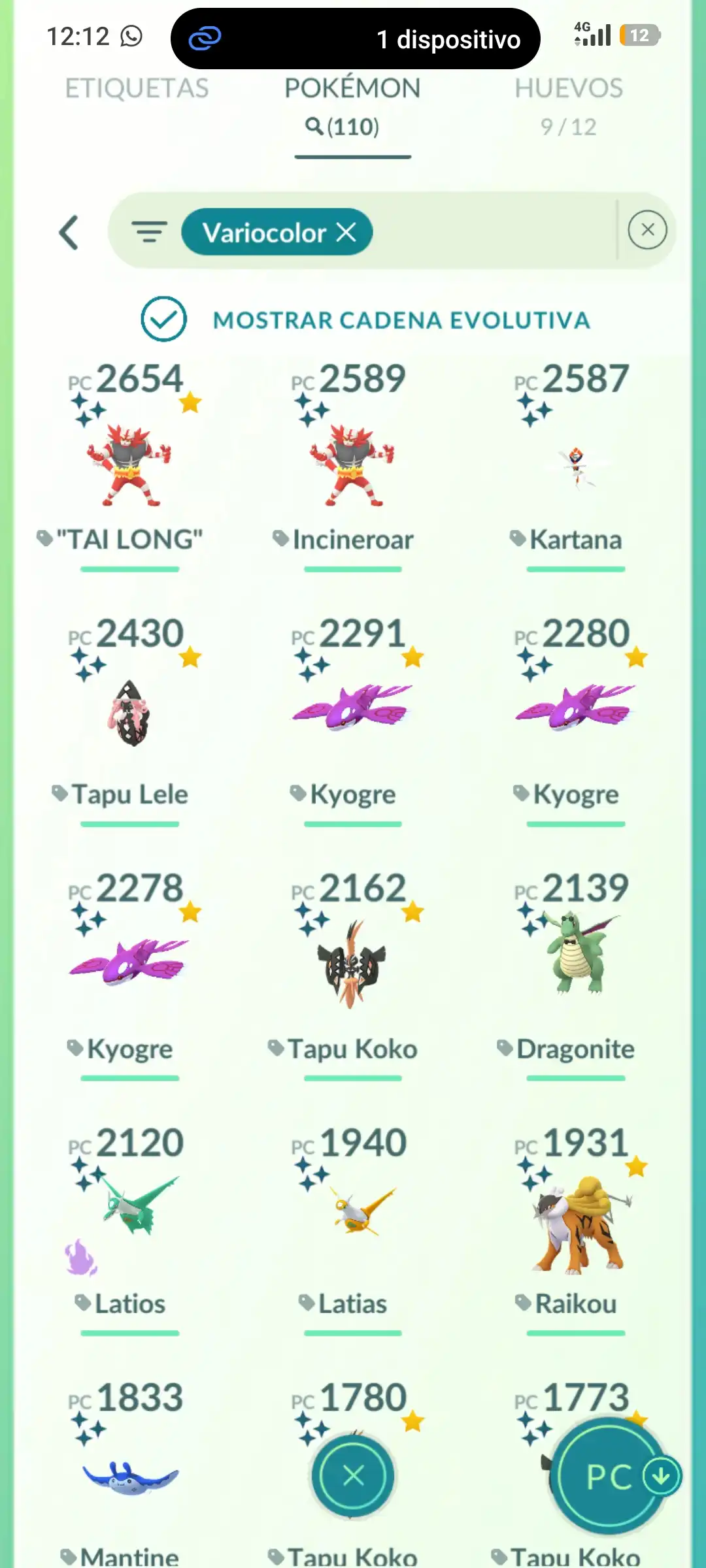 Pokemon Go-Comptes Pokemon Go-Un Compte-Accès complet