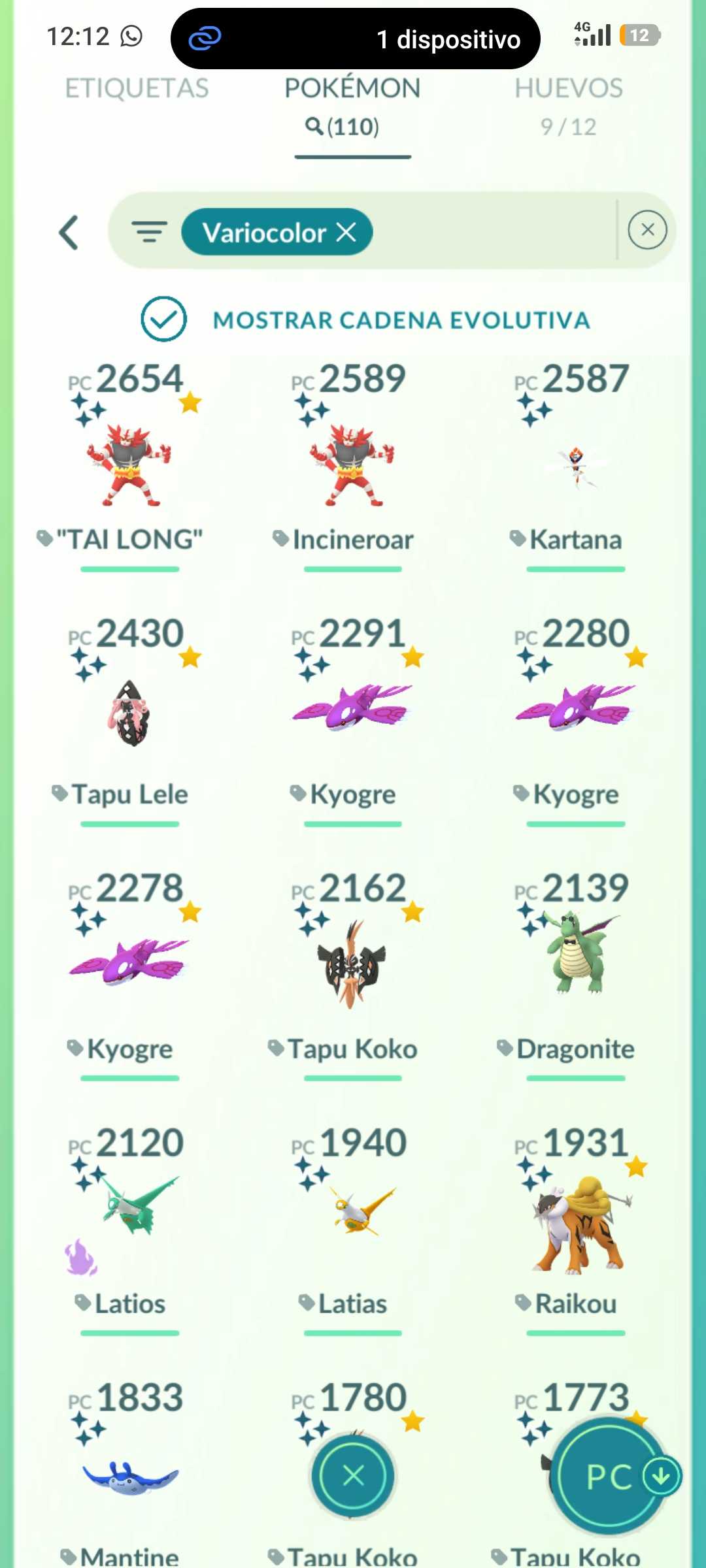 Pokemon Go-Account Pokemon Go-Un Account-Accesso completo