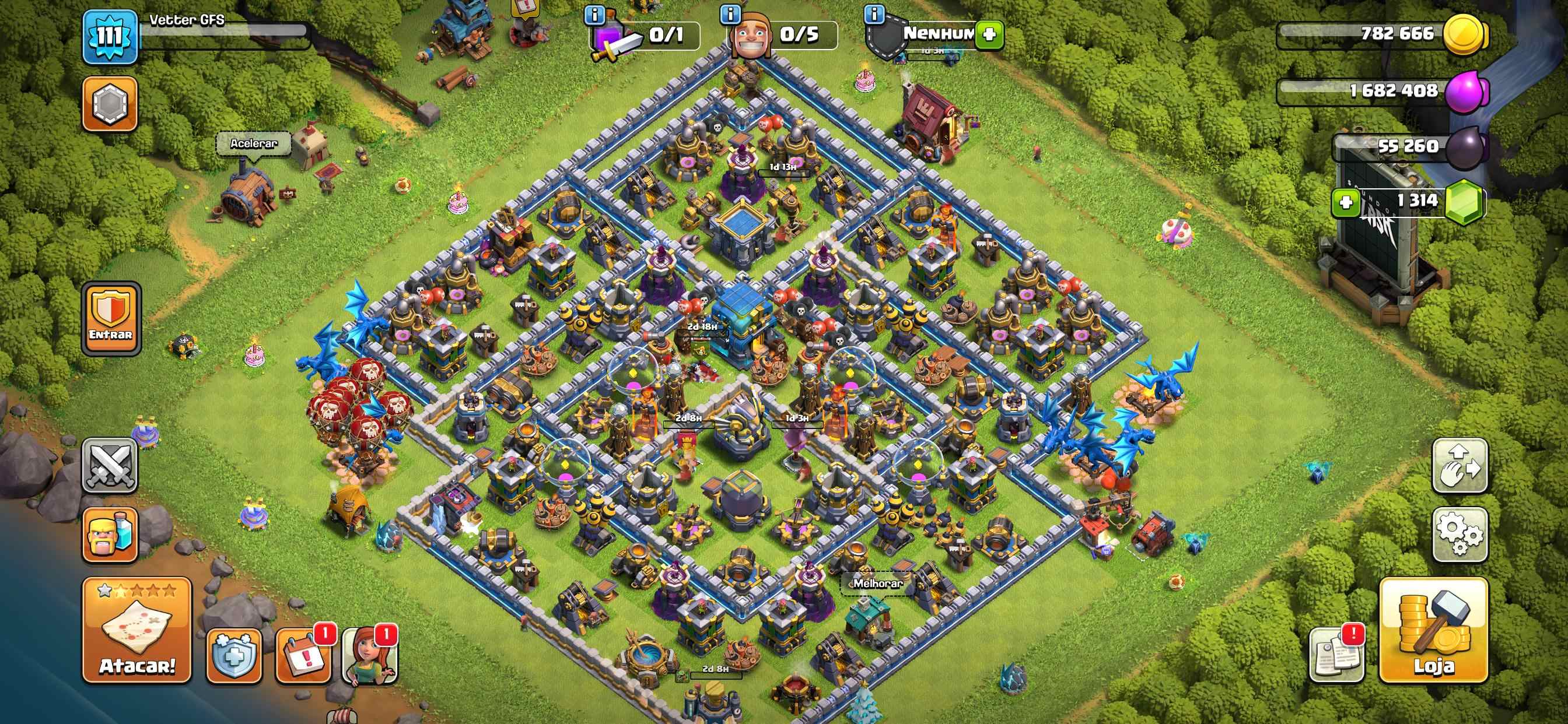 Clash of Clans-Conturi Clash of Clans-Un cont-Acces total TH 12 FULL LV 111