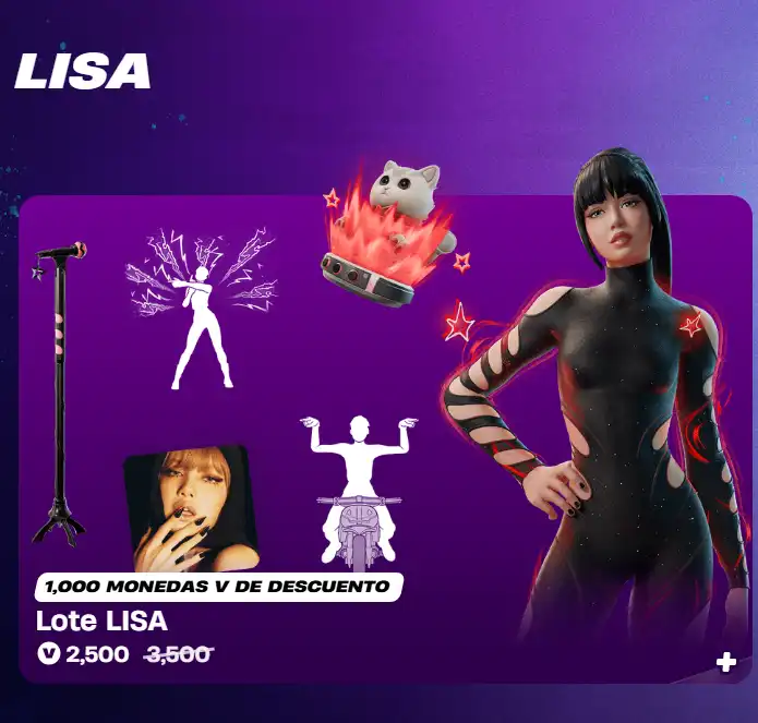 Lisa প্যাক | 2,500 V-Bucks