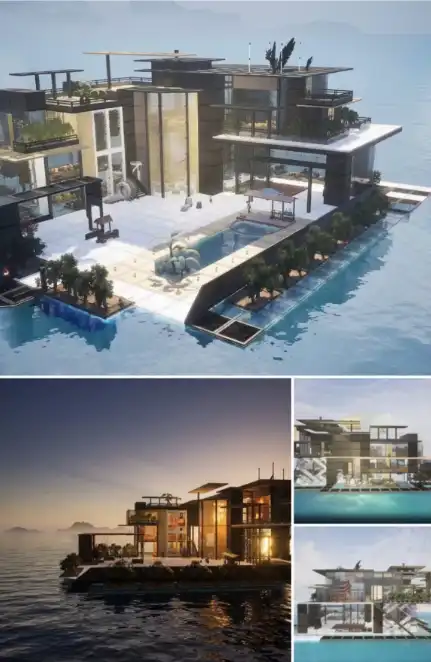 Palword Building Archive - Black Gold Villa: Una casa super spaziosa e confortevole