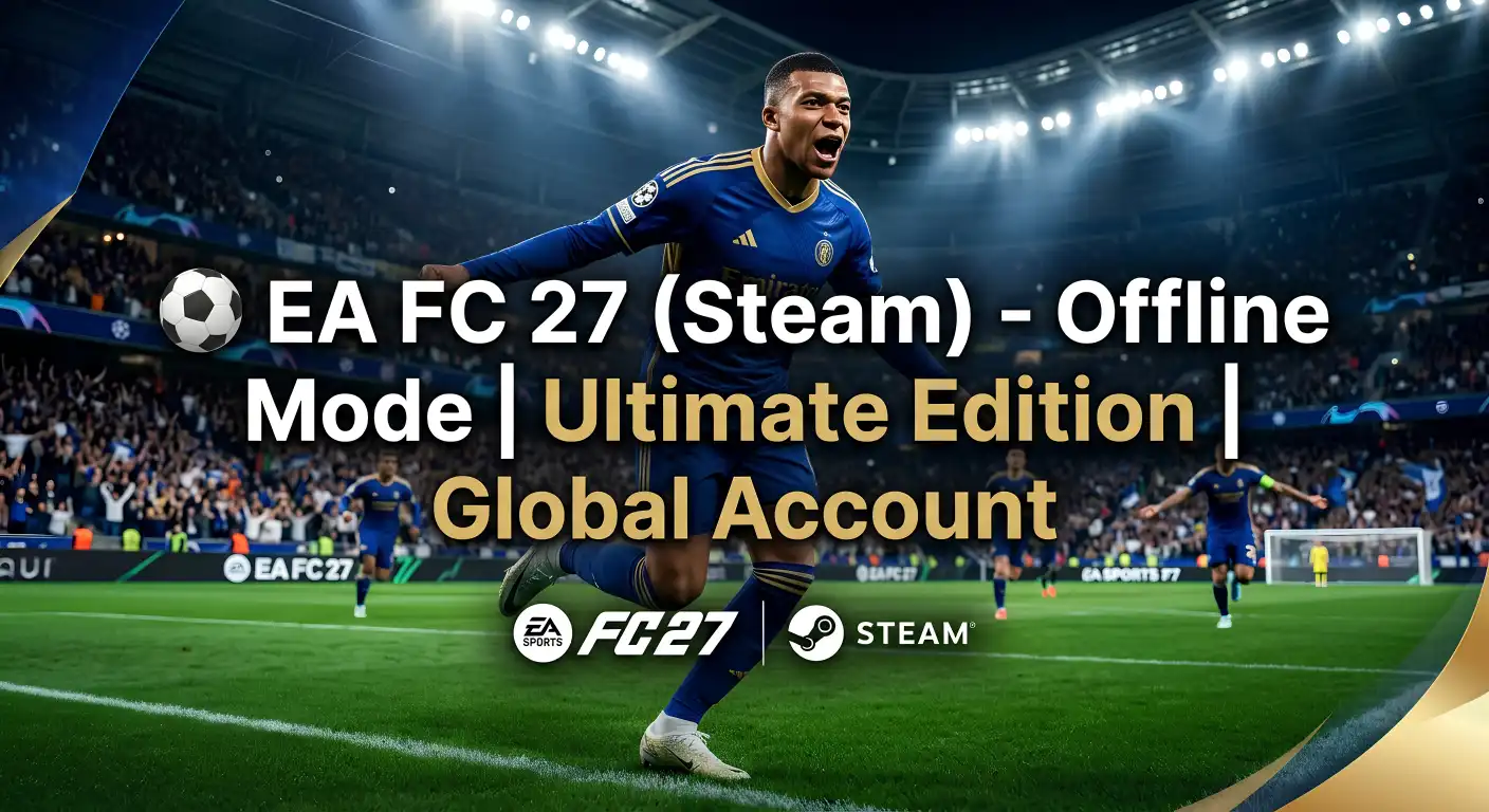 ⚽ EA FC 27 (Steam) - Offline mód | Ultimate kiadás | Globális fiók