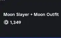 Sailor Piece - Moon Slayer + Moon Outfit【1349R】