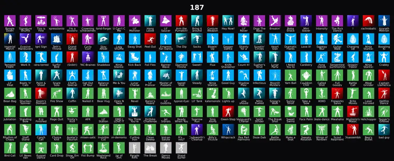 PC, PSN, XBOX 239 skin FA - Aloy, Deadeye, Galaxy Grappler, Kor, Billy, Rick, Harley, Lara Croft, Venom, Moon Knight, Bloom RK2344