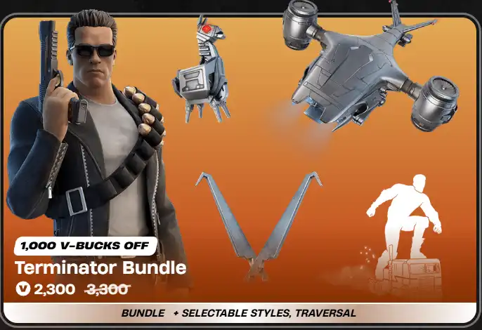 Terminator Bundle | V-Bucks: 2300