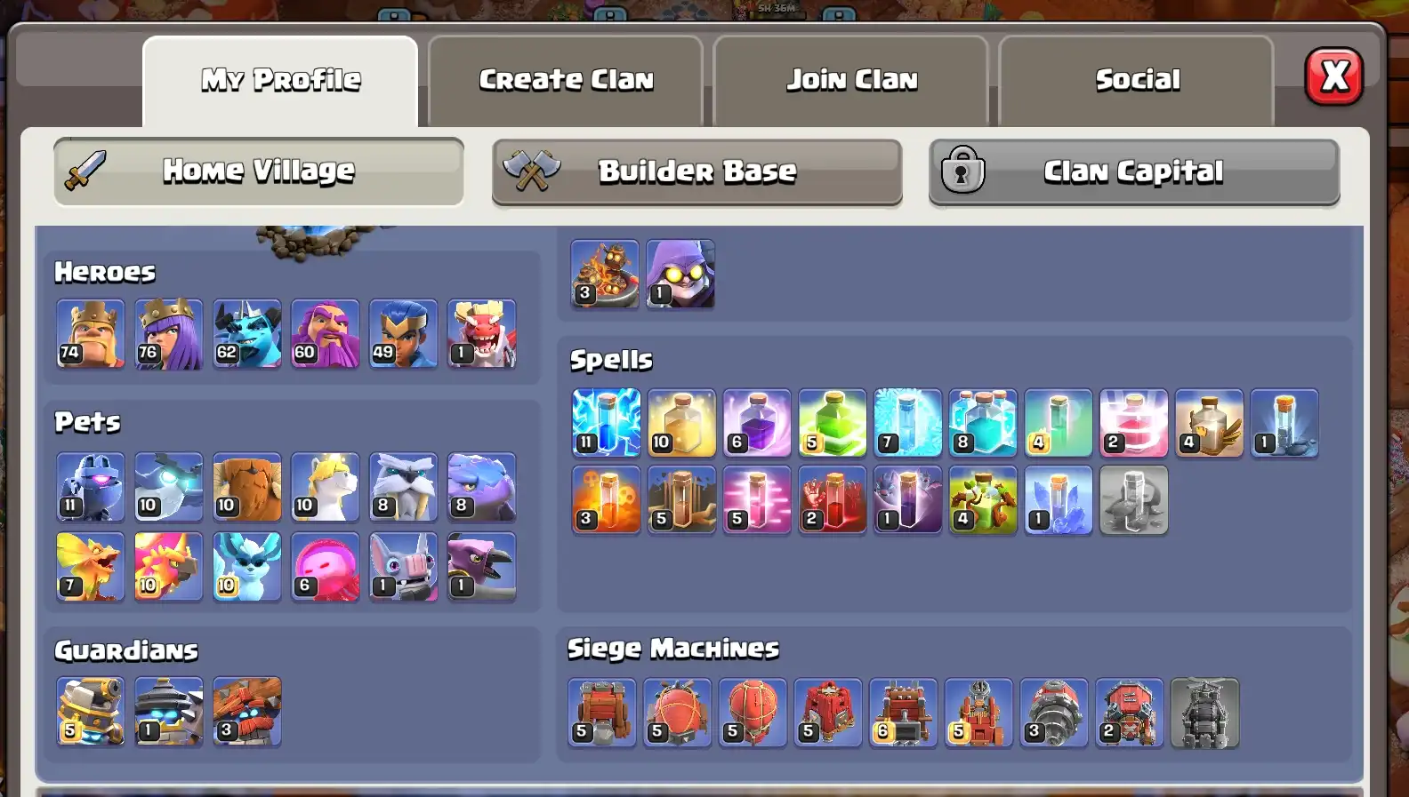 🔰Xinco🔰TH18✦EXP 236⚔️HERO 74•77•63•60•49•2