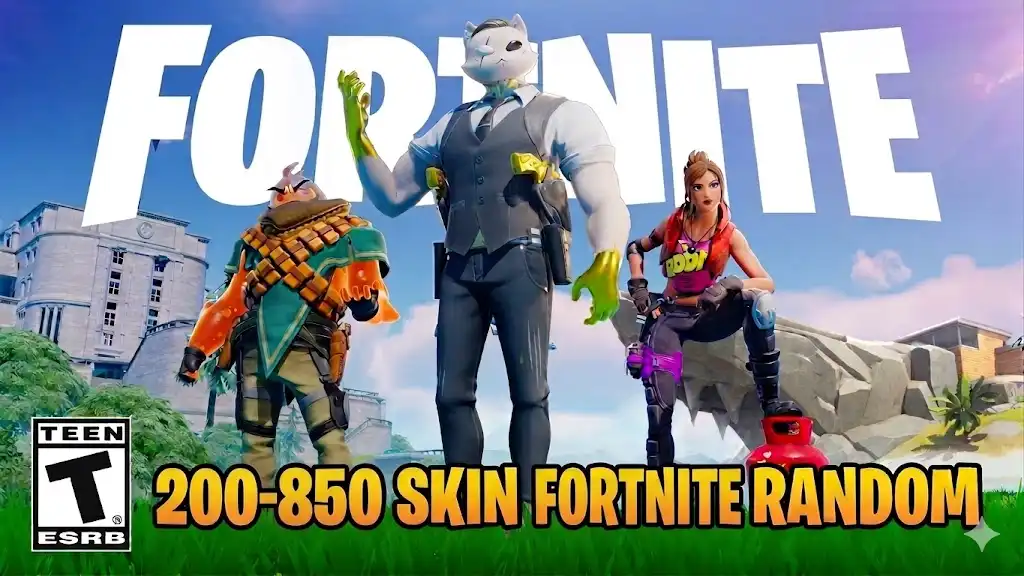 ⭐️ 200-850 Skin Fortnite Random Account Warranty
