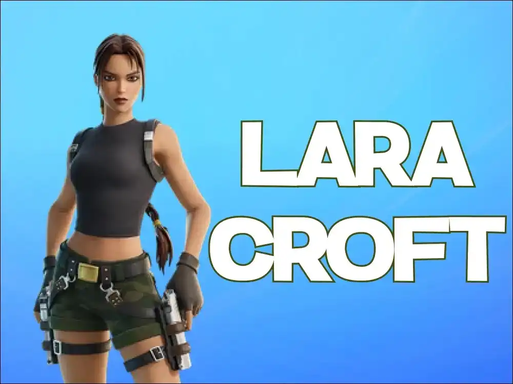 Lara Croft + Skin Rare