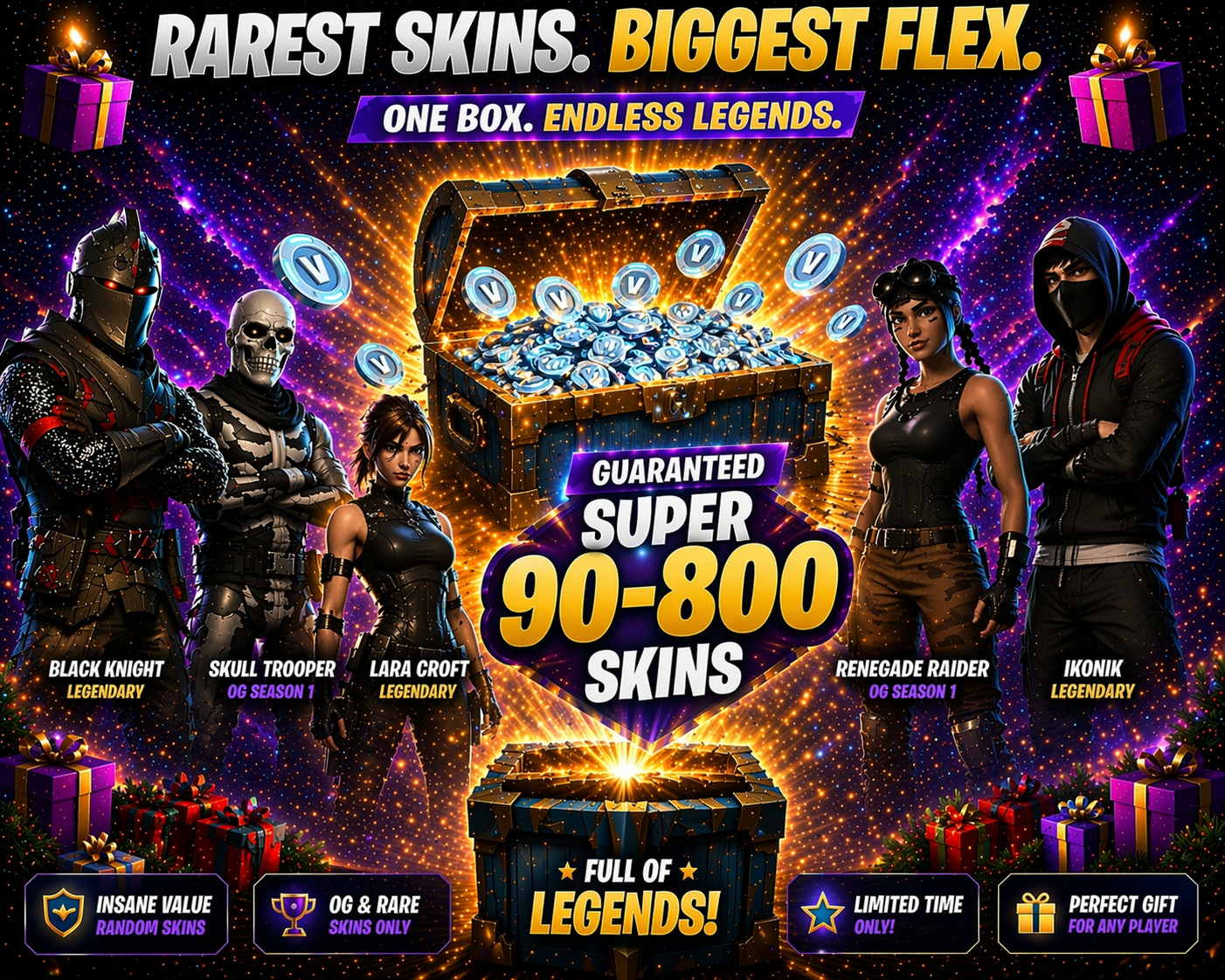 90-800 Gold BOX - তাৎক্ষণিক ডেলিভারি - OGS-এর জন্য বাড়তি সুযোগ - সব প্ল্যাটফর্ম