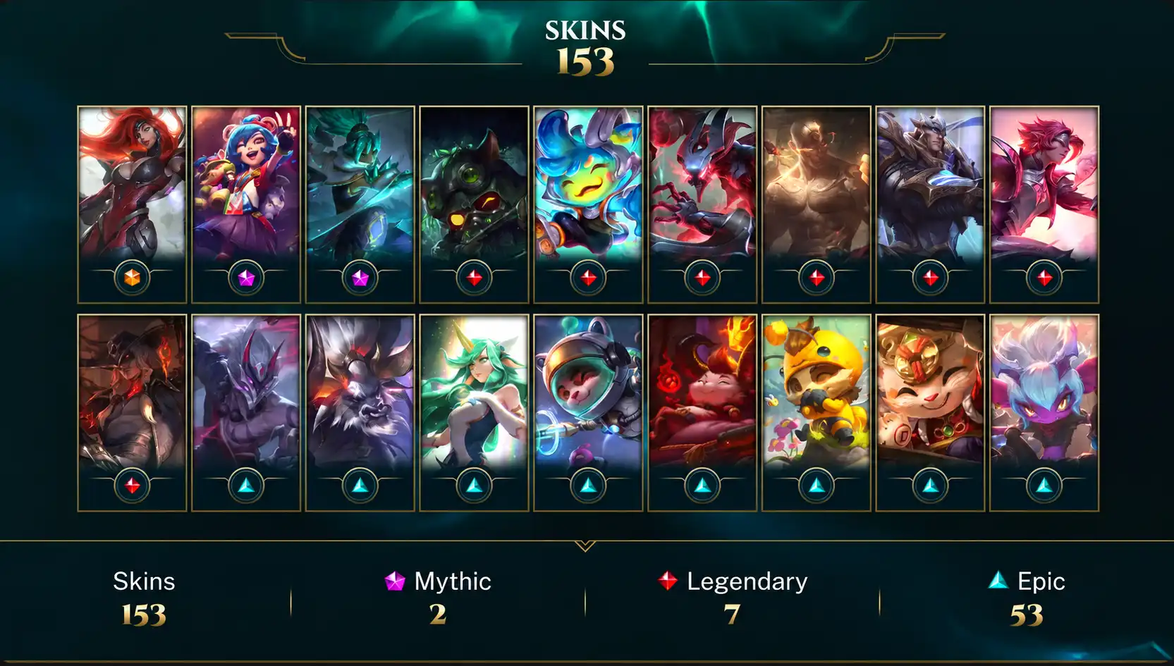 [LOL] ✮ INSTANT DELIVERY ✮ 173 CHAMPIONS💎 110 SKINS ✮ LEVEL 1312 ✮ SILVER III ✮ 497K BLUE ESSENCE ✮ FULL ACCESS ✮ 2 FREE GIFTS🎁